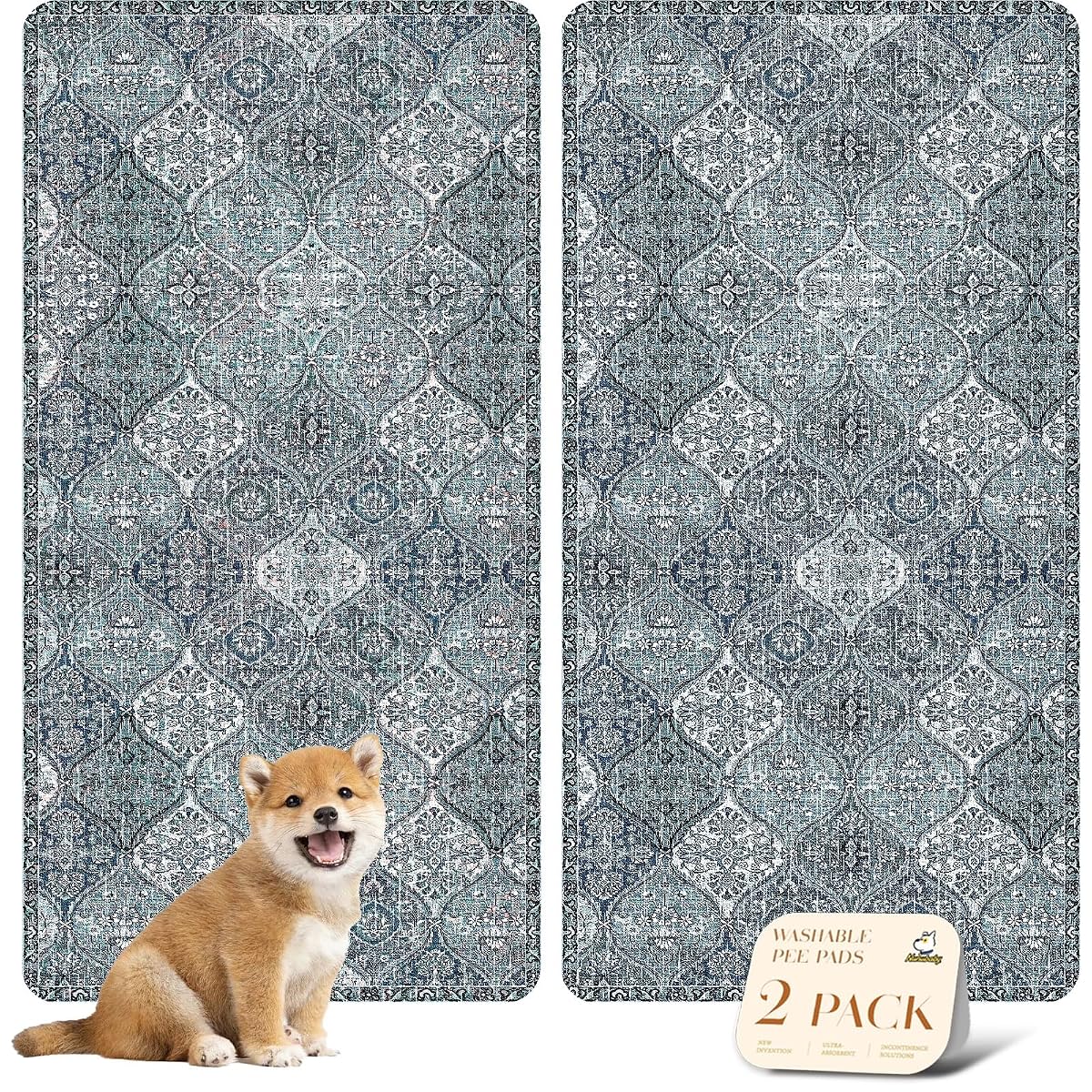 Washable Pee Pads for Dogs, Stylish