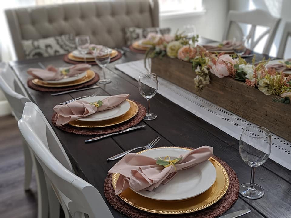 Made in USA, Made to Order, Turned-Leg Dining Tables