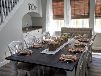 Made in USA, Made to Order, Turned-Leg Dining Tables