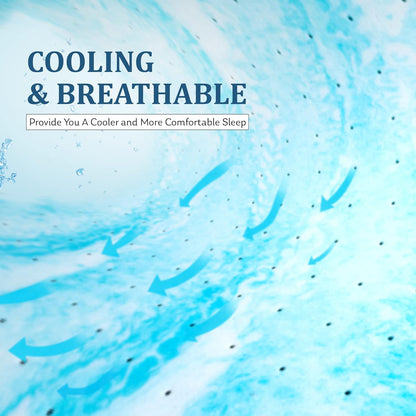 EGO Topper 2 Inch Queen Memory Foam Mattress Topper, Cooling Gel Foam Mattress Topper for Pressure Relief, Ventilated Design Bed Topper in a Box, Certipur-Us Certified, 60"×80", Medium