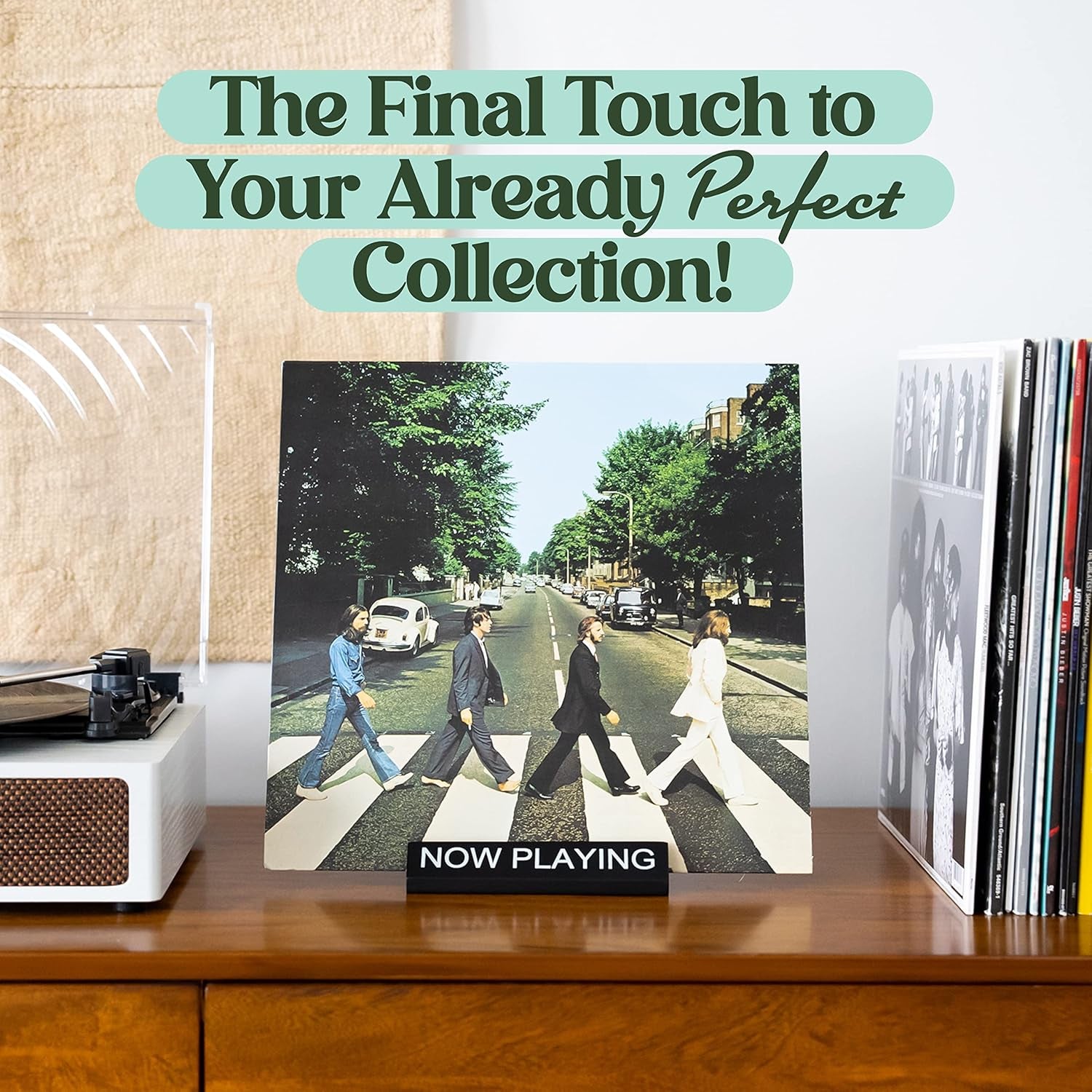 Now Playing Vinyl Record Holder