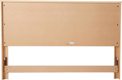 Willowton Cottage Farmhouse Panel Headboard ONLY, King/California, Whitewash