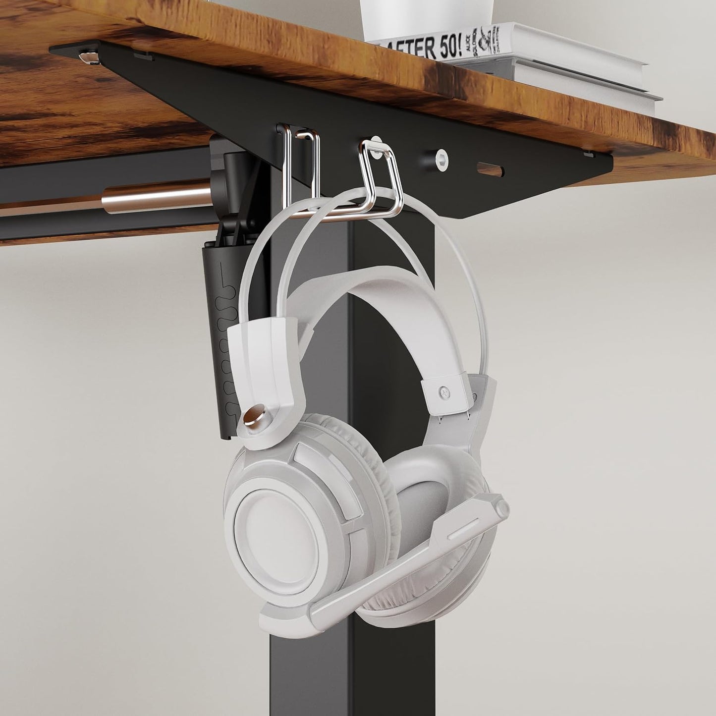 Electric Standing Desk Adjustable Height, 40X24 Inches Sit Stand up Desktop for Home Office, Ergonomic Rising Computer Table with Memory Preset,Rustic Brown