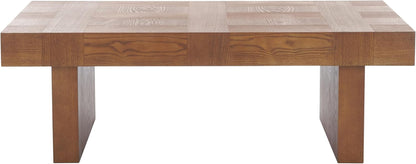 Home Collection Habana Walnut Brown Wood Coffee Table