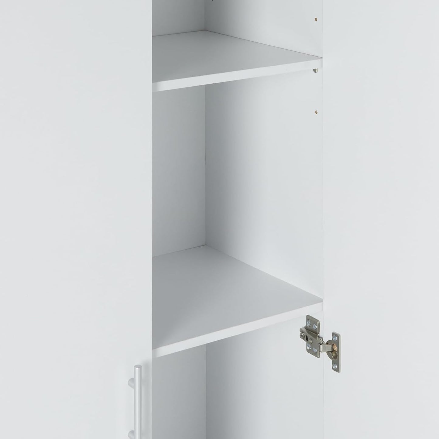 Storage Cabinet for Kitchen Pantry, White