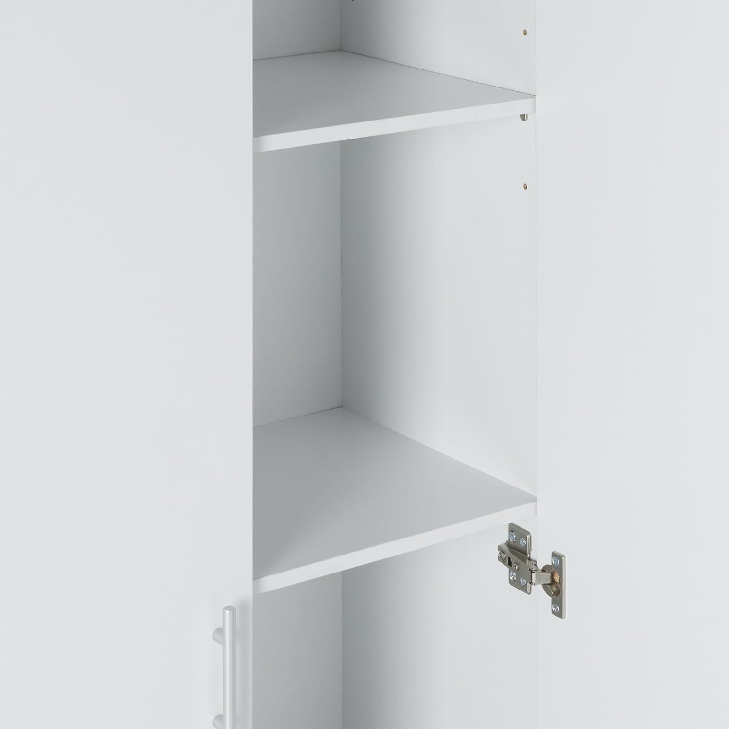 Storage Cabinet for Kitchen Pantry, White