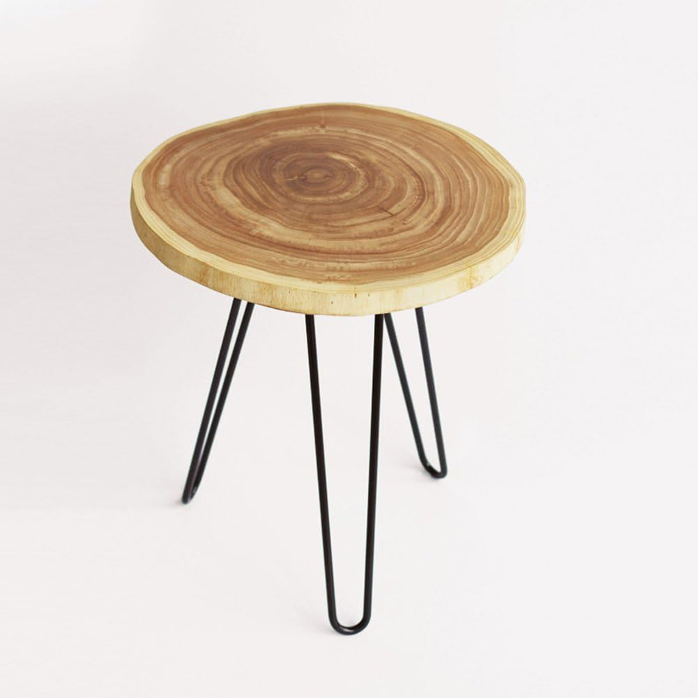 Hairpin Legs 16 Inch Set of 4, DIY Metal Table Furniture Legs Ideal for Dining Table, Desk, 3/8" Diameter Mid Century Modern Style (16", Black)