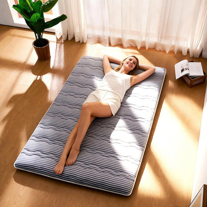 Premium Foam Japanese Floor Mattress Futon Mattress,100% High Density Comfortable Foam,Thicken Tatami Mat Sleeping Pad,Portable Kids Adults Sleeping Mats for Guest Room, Dormitory