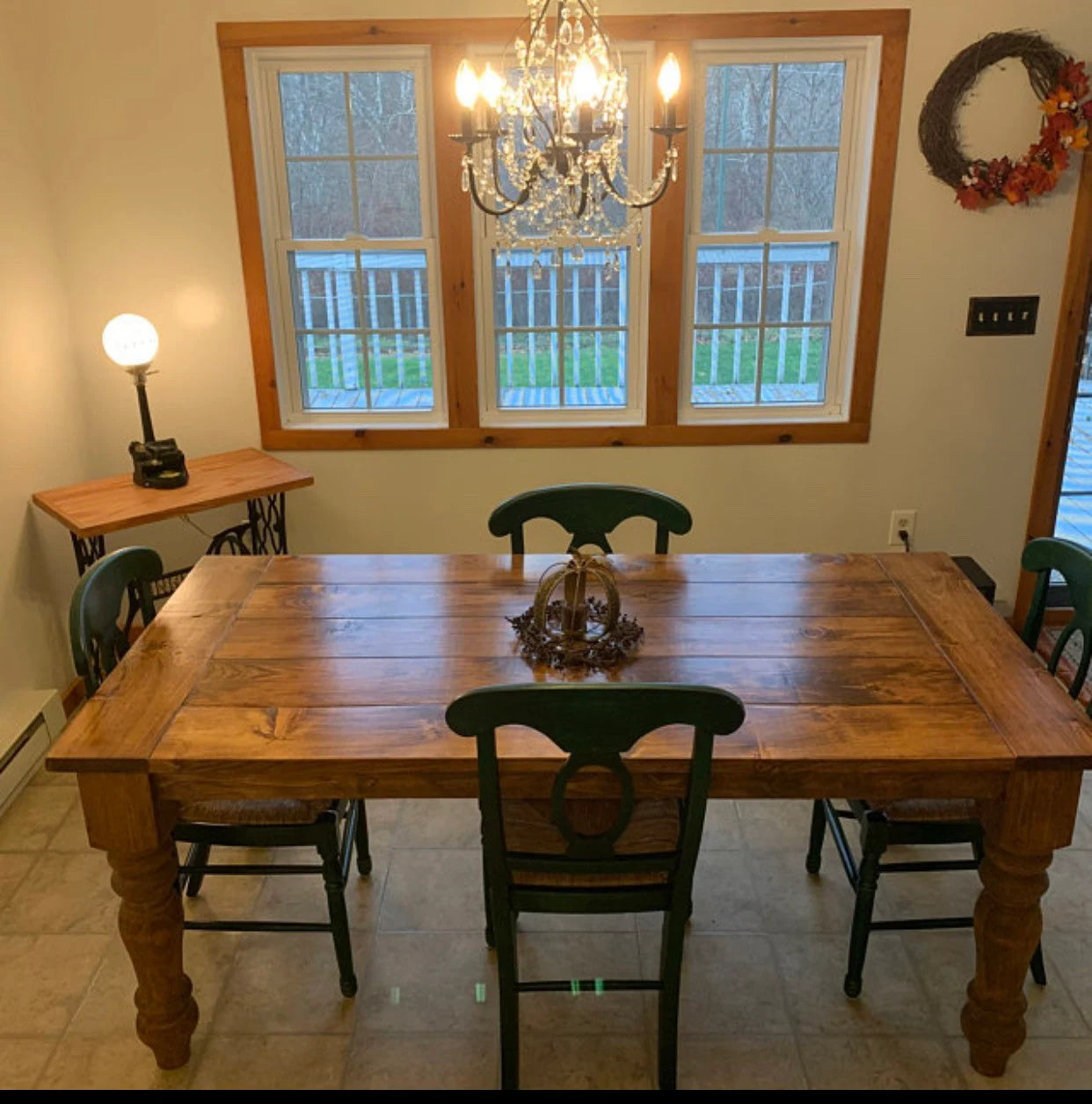Farmhouse Table, Dining Table, Table in Pine