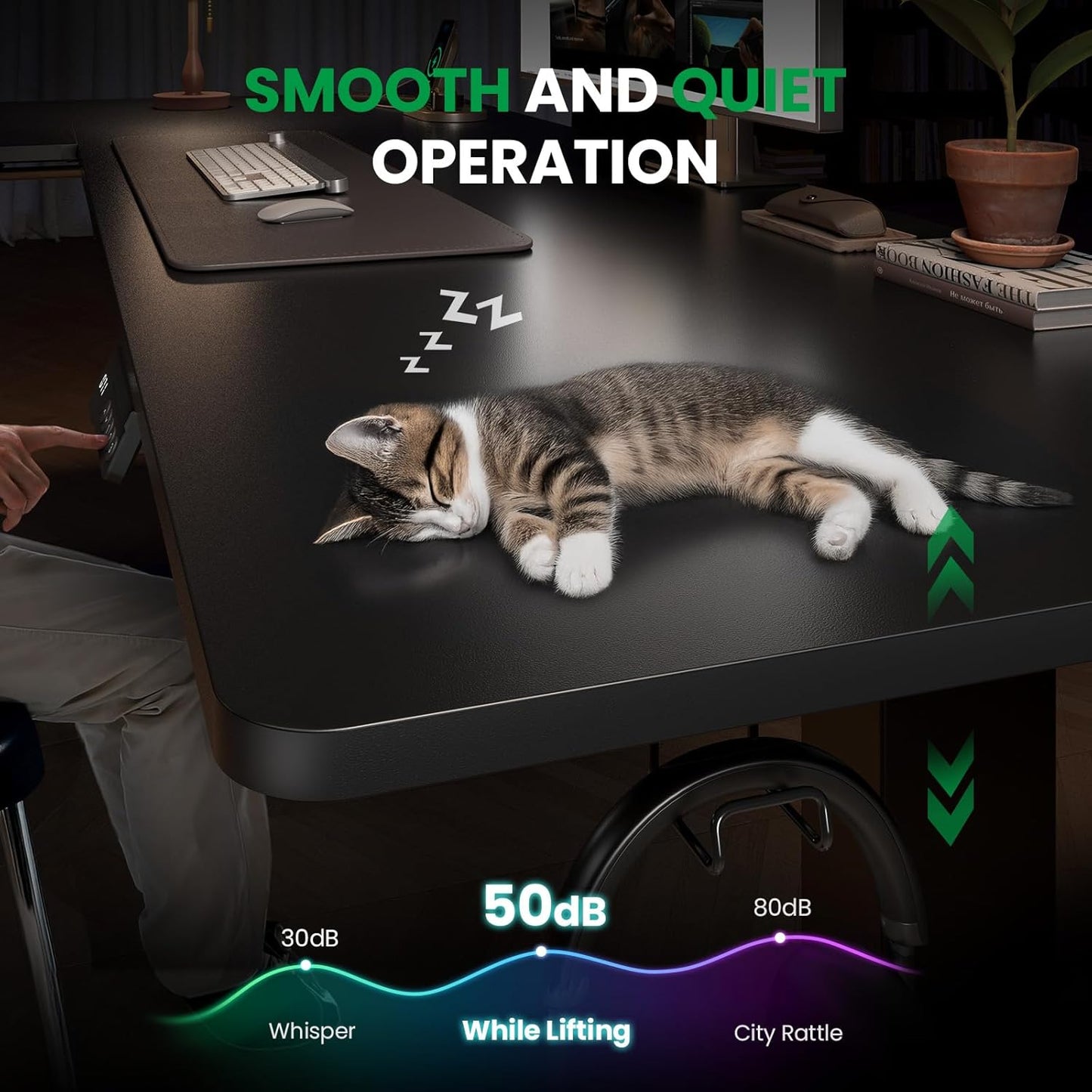 L-Shaped Standing Desk - 63 X 55 Inch Adjustable Corner Standing Desk with Charging Station - L Shape Sit Stand Table with Memory Controller, Splice Board for Home Office