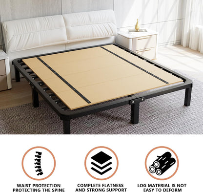 Foldable Box Spring, Bunkie Board, Bed Support Slats, Bed Boards for Under, Twin (60X30)
