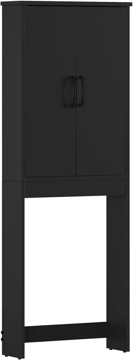 Over-The-Toilet Space Saver Storage Cabinet (Black)