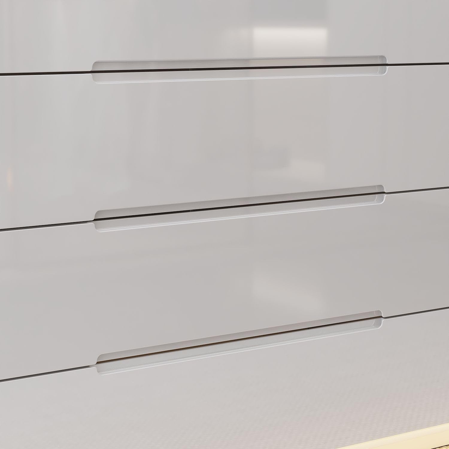 Armoire Bedroom Island Wardrobe Closet Island with 16 Drawers & Glass Tabletop, Island Dresser with Jewelry Organizer, Closet Island for Cloakroom White (63”W X 31.5”D X 31.5”H)