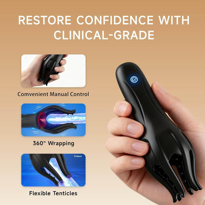 Myoro for Men, Myoro Newman Wave Therapy Pro, Kegenix Wave Therapy Pro, Relvo Mansculpt Novelty Wave Therapy Device, Rechargeable and Waterproof 2025 Early Christmas Gift Ldeas for Adult Men