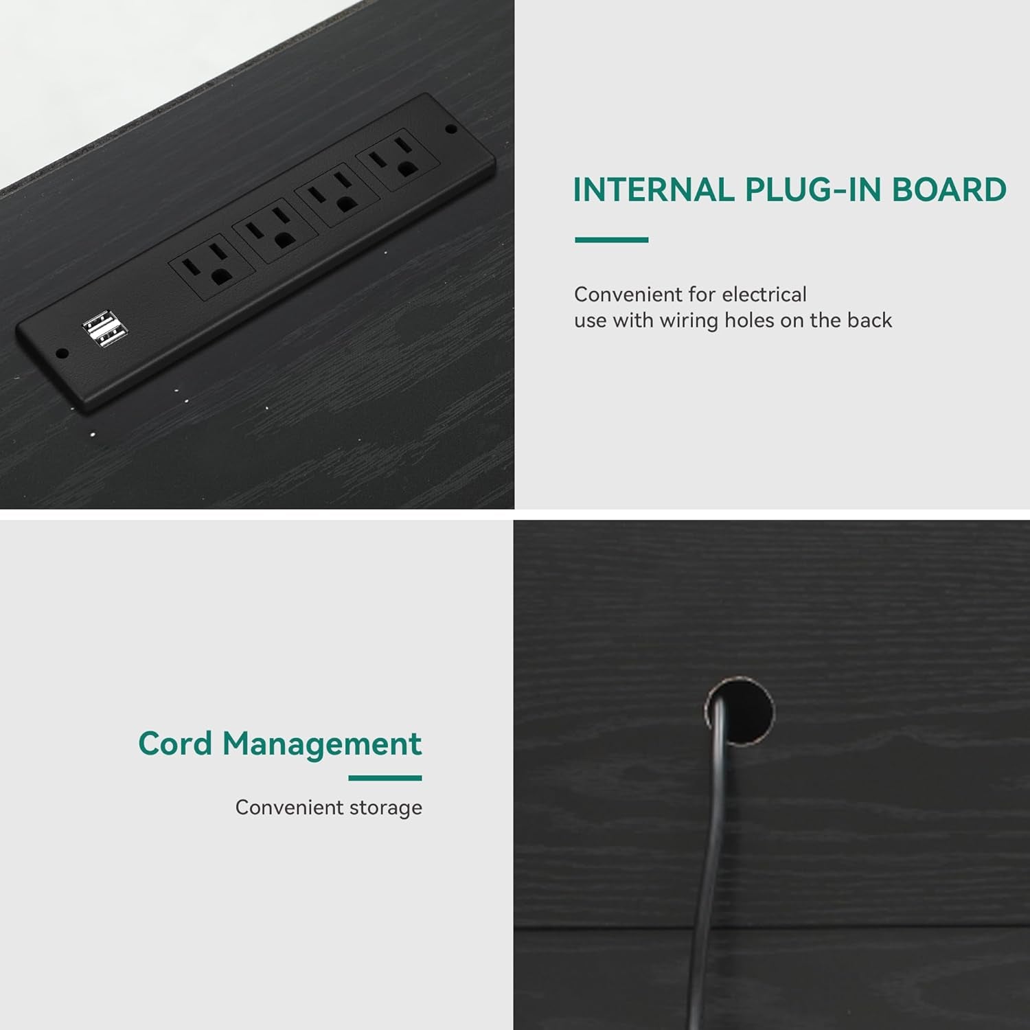 TV Stand for 75/80 Inch TV, Entertainment Center, TV Cabinet with Drawers and Power Outlet, Black TV Console for Living Room Furniture (70 Inch Lenght 30 Inch High)