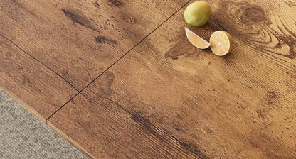 78 Inch Long Kitchen Table for 6-8, Dining Room Table for Kitchen Living Room, Large Rectangular Dinner Tables, Industrial Indoor Restaurant Tables with Sturdy Metal Frame(Only Table)