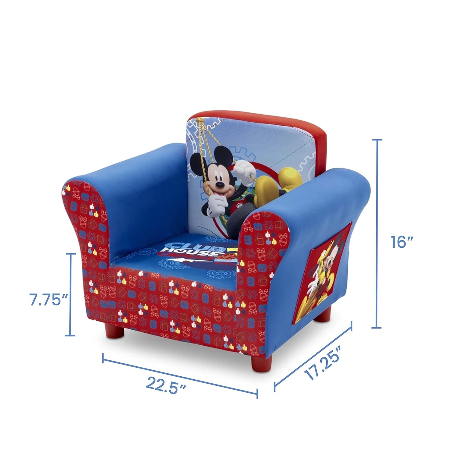Upholstered Chair, Disney Mickey Mouse