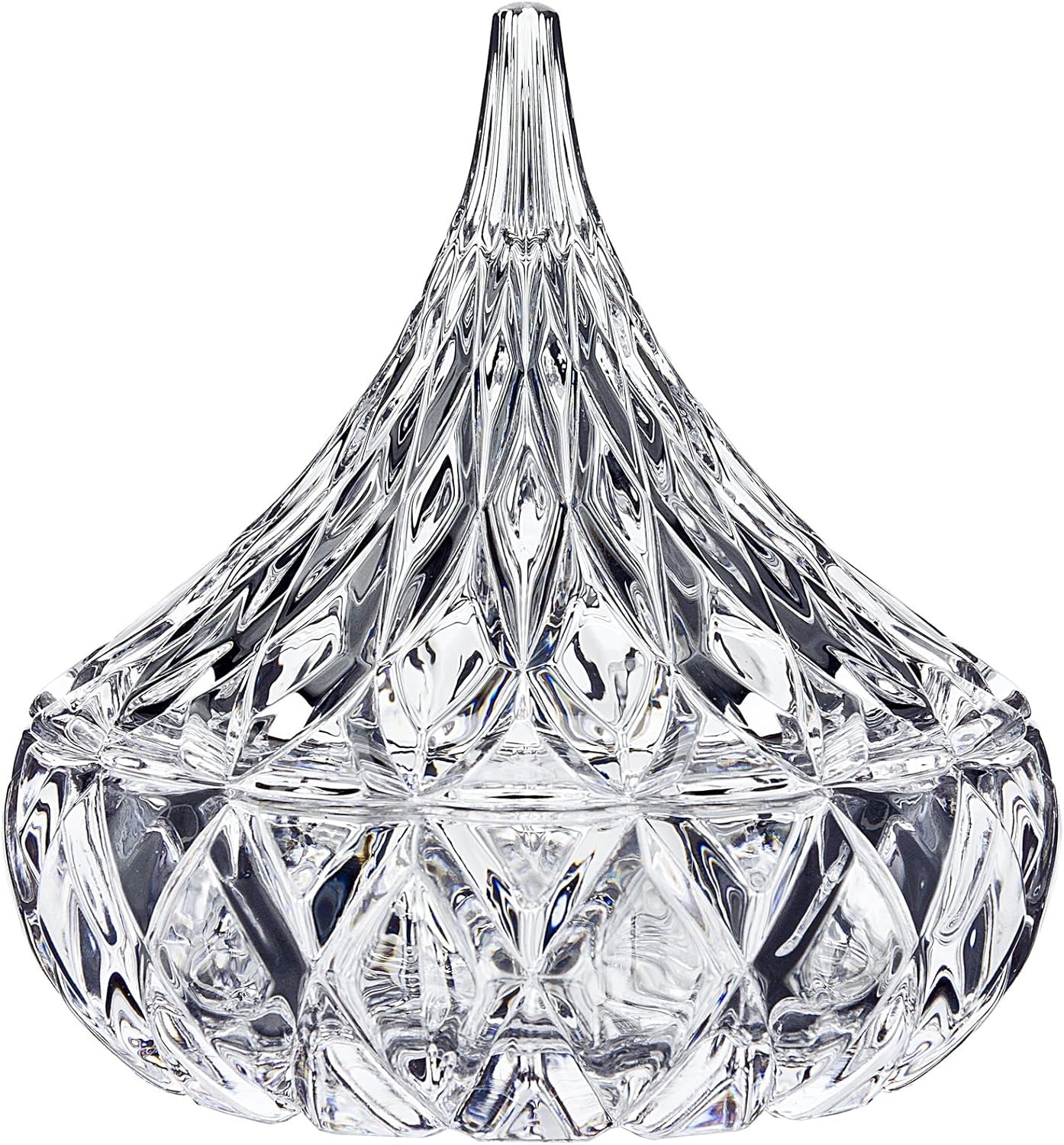 Hershey Candy Dish, Chocolate Dish, Crystal Decor (Clear) Living Room & Dining Room Decor