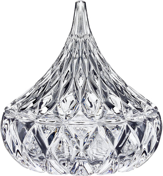 Hershey Candy Dish, Chocolate Dish, Crystal Decor (Clear) Living Room & Dining Room Decor