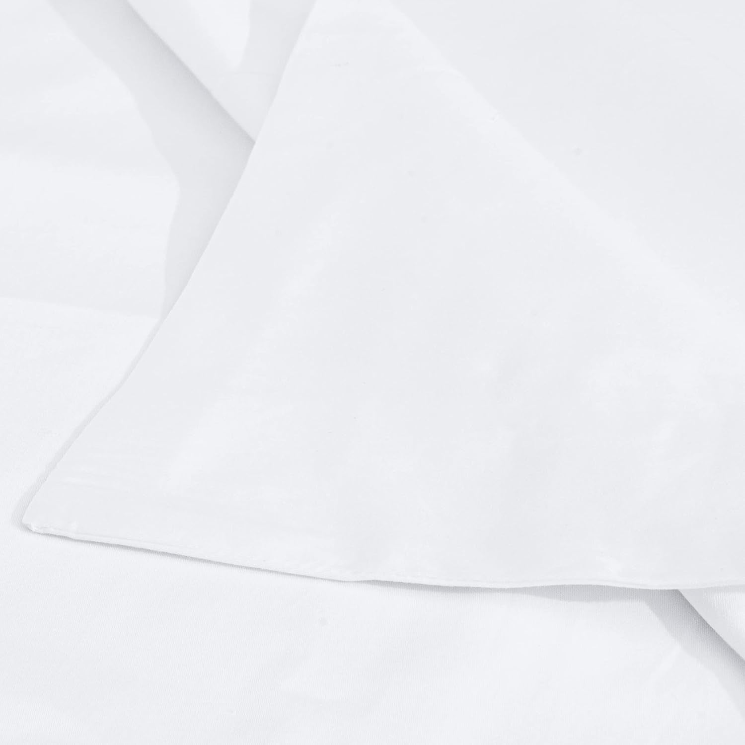 Cotton King Pillow Shams - 500 Thread Count Egyptian Cotton 20X36 Sham Covers, 2 Pack Super Soft and Breathable 20X36 Inches Oxford Pillowcases, White