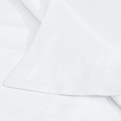 Cotton King Pillow Shams - 500 Thread Count Egyptian Cotton 20X36 Sham Covers, 2 Pack Super Soft and Breathable 20X36 Inches Oxford Pillowcases, White