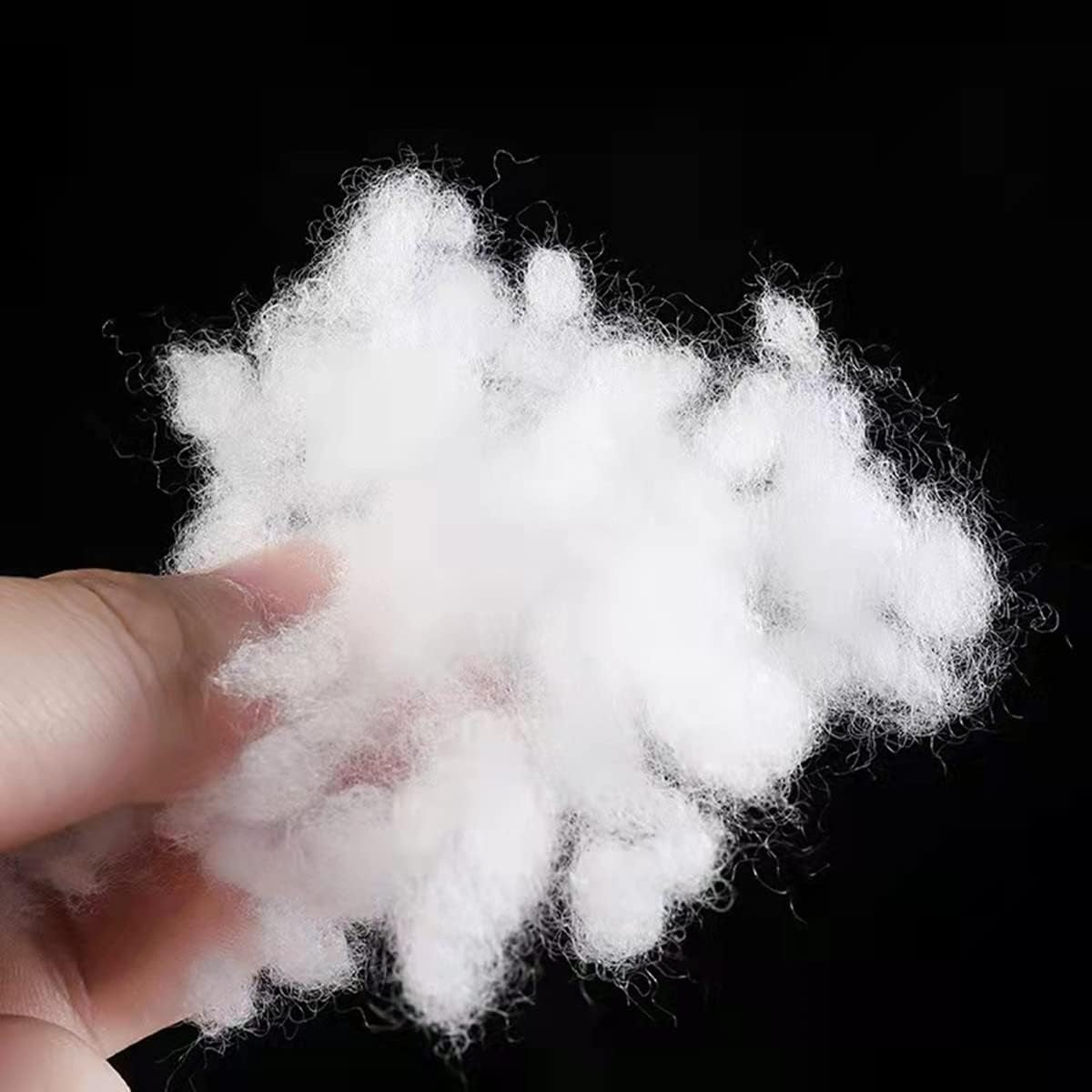 Pouf Filler PP Cotton Footstool Pouf Stuffing Pouf Insert Ottoman Filler Bean Bag Filler 20X20X12 Inches Round