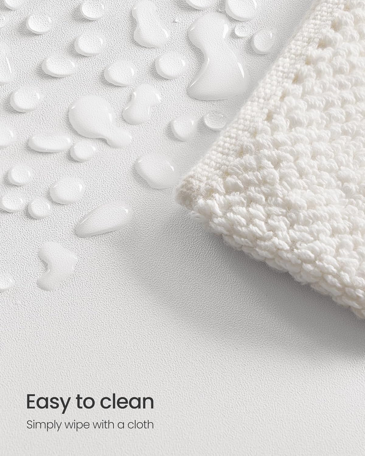 Floating Shelves, Set of 3 Wall Shelves, 15-Inch Wide, for Photo Frames and Trinkets, for Living Room, Home Office, Kitchen, Bathroom, White ULWS38WT