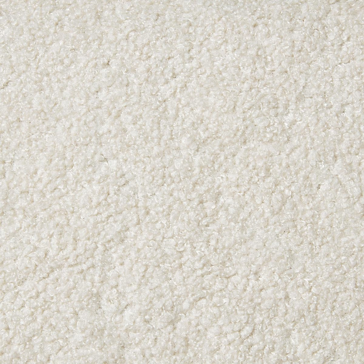 Middle Century Upholstered Foldable Headboard, Modern Boucle Teddy Fabric Queen/Full Headboard 6033-Q-Cream