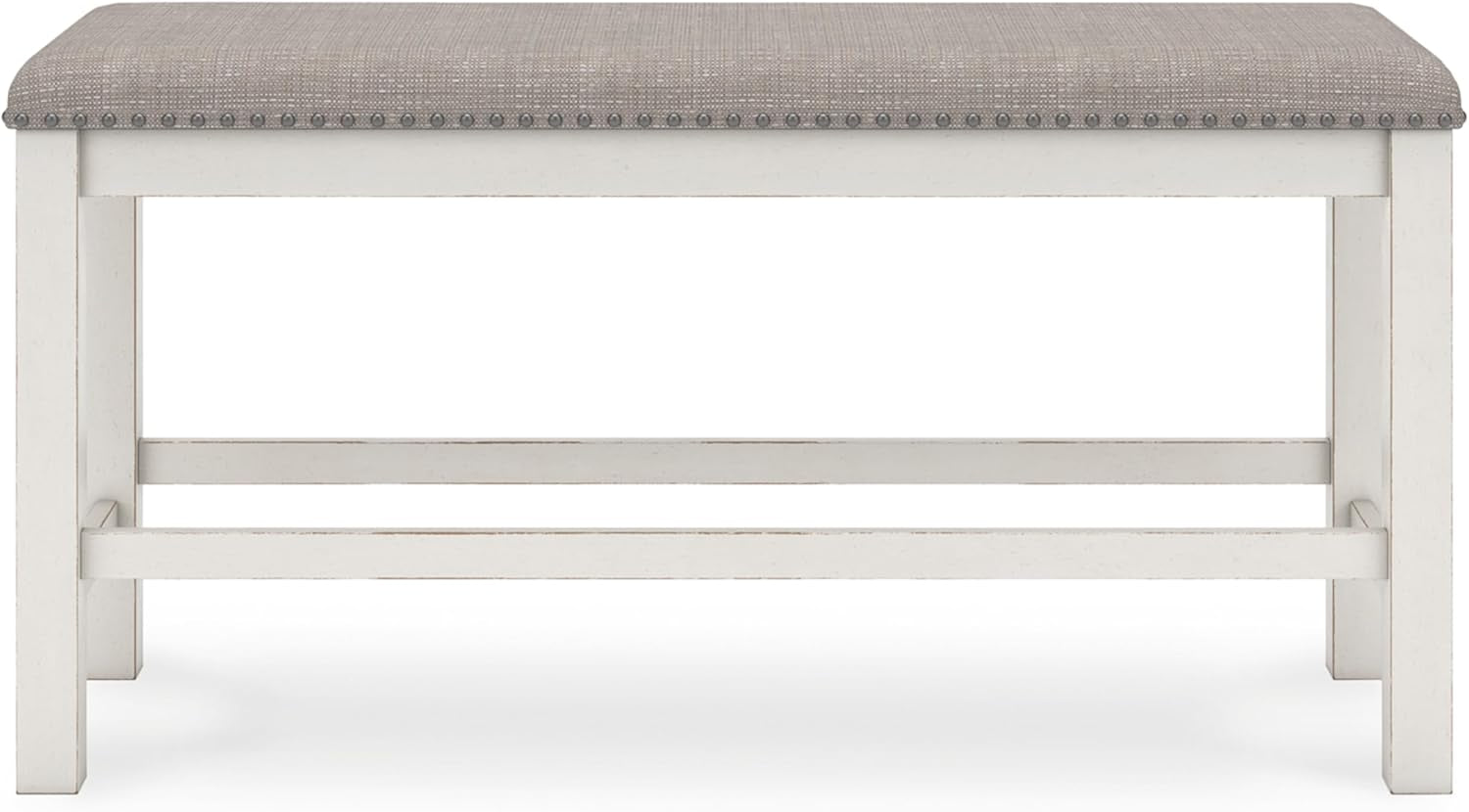 Robbinsdale 49" Counter Height Dining Bench, Antique White