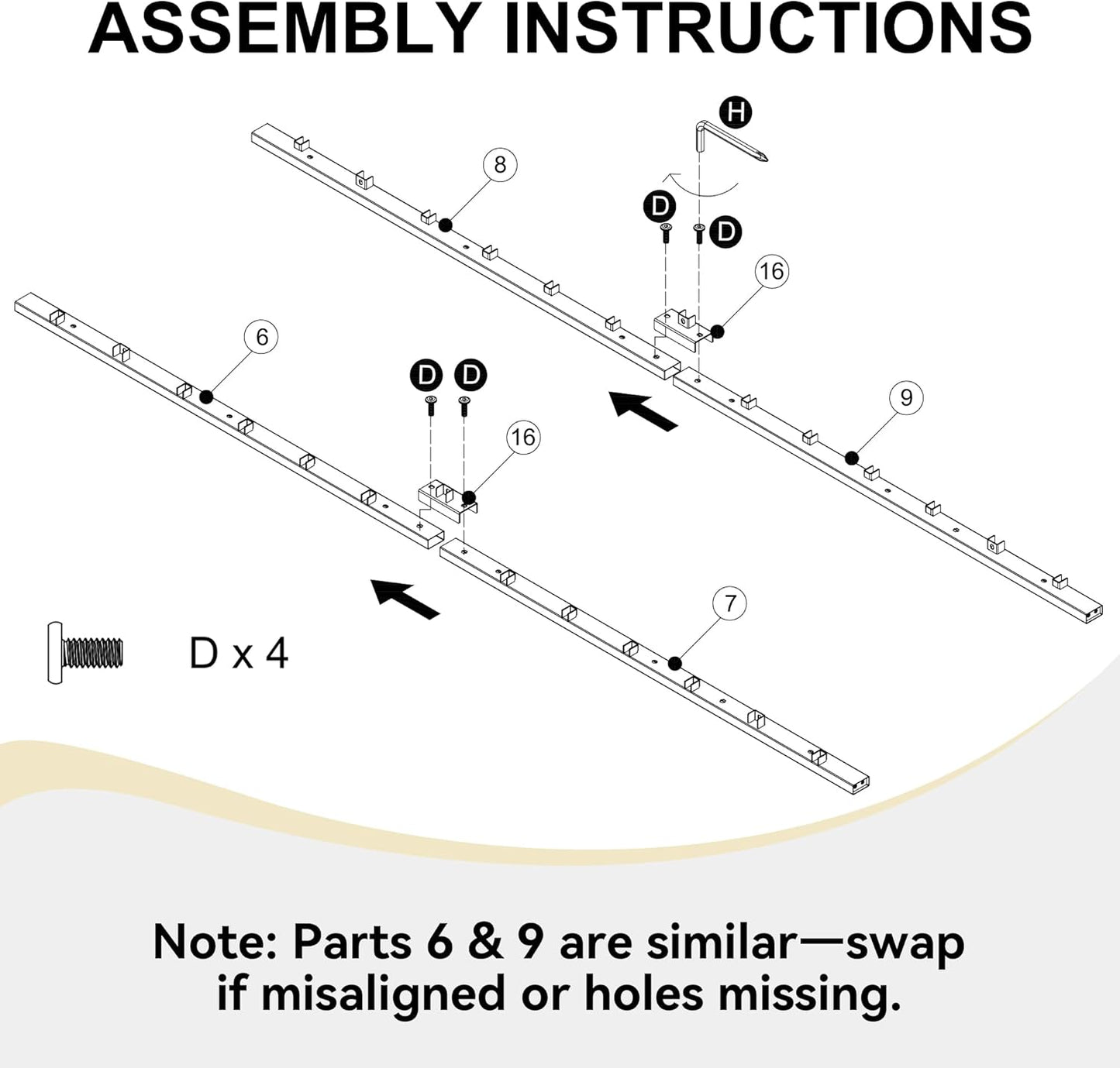 Queen Size Bed Frame with Storage Headboard, Sturdy Metal Platform Bed Frame with LED Lights and Charging Station, Easy Assembly, No Box Spring Needed, Noise Free, Rustic Brown