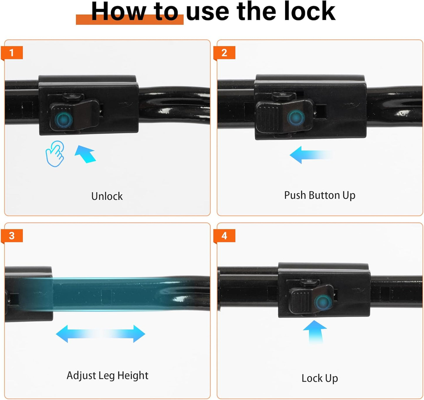 Laptop Desk for Bed Height Adjustable, Lap Bed Table with Usb/Storage Drawer/Cup Holder/Tablet Stand/Book Shelf, Foldable Breakfast Tray Portable for Reading Writing, Sofa & Floor, Black