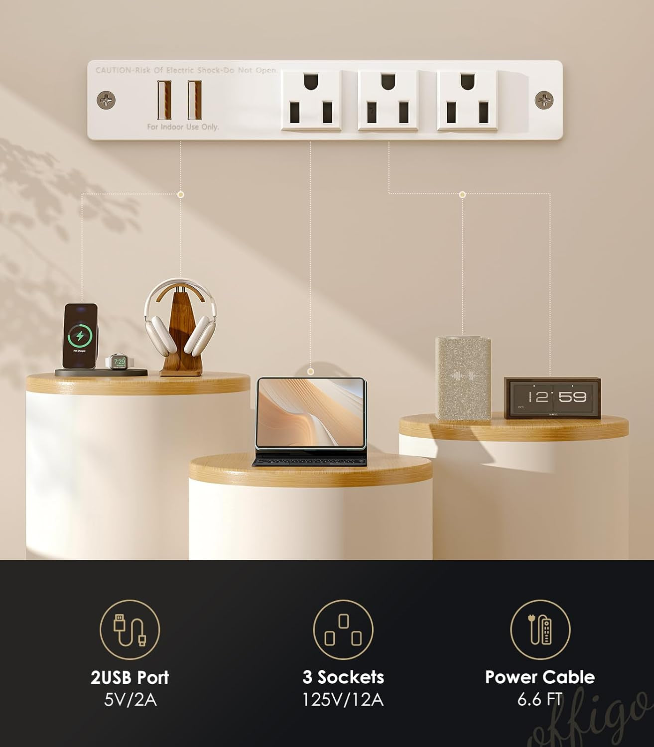 Electric Standing Desk with Drawers, 55 Inch Height Adjustable Desk with Power Outlets & LED Lights, Sit Stand Table with Monitor Stand for Home, Office, Workstation, White