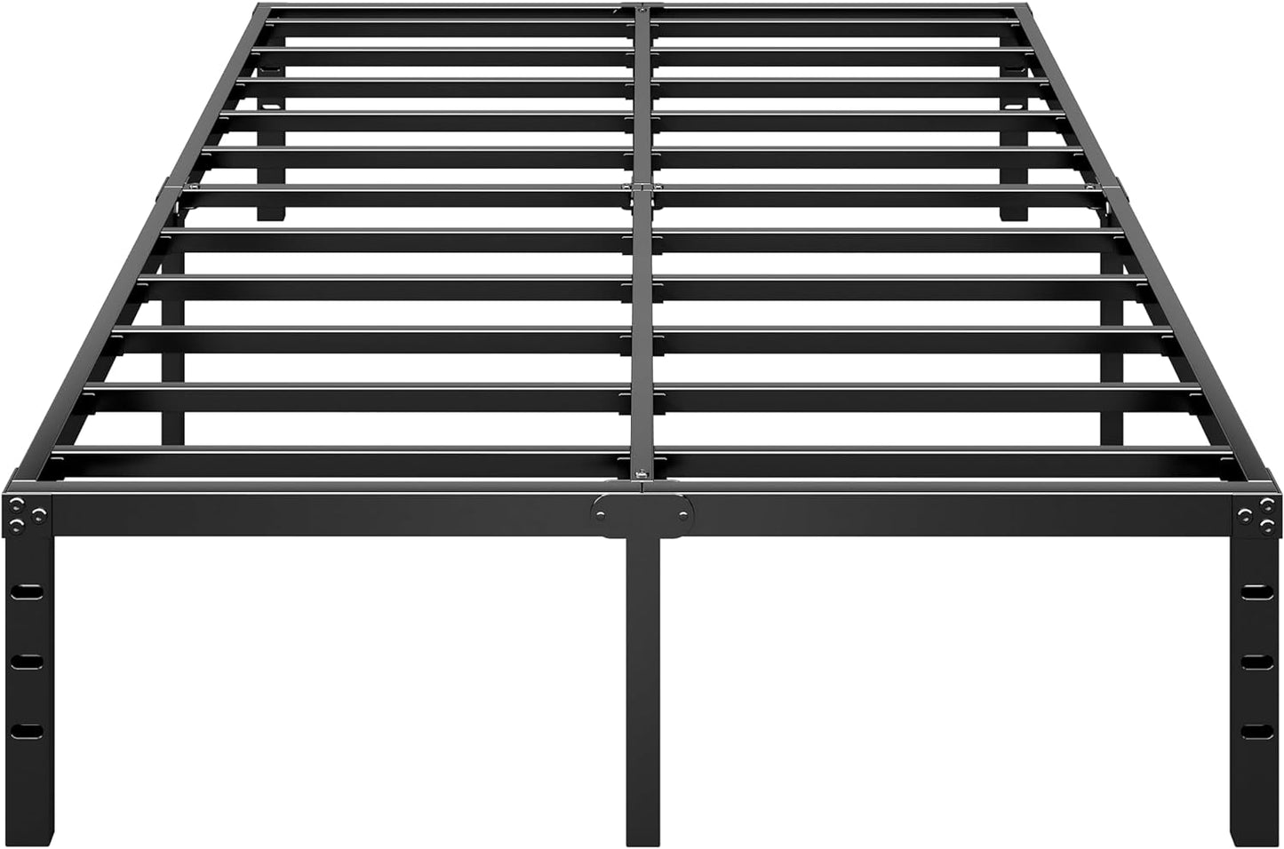 Metal Platform Bed Frame 14 Inch Tall,No Box Spring Needed,Full Size Bed with Heavy Duty Strong Support Slats,Easy to Assemble,Black