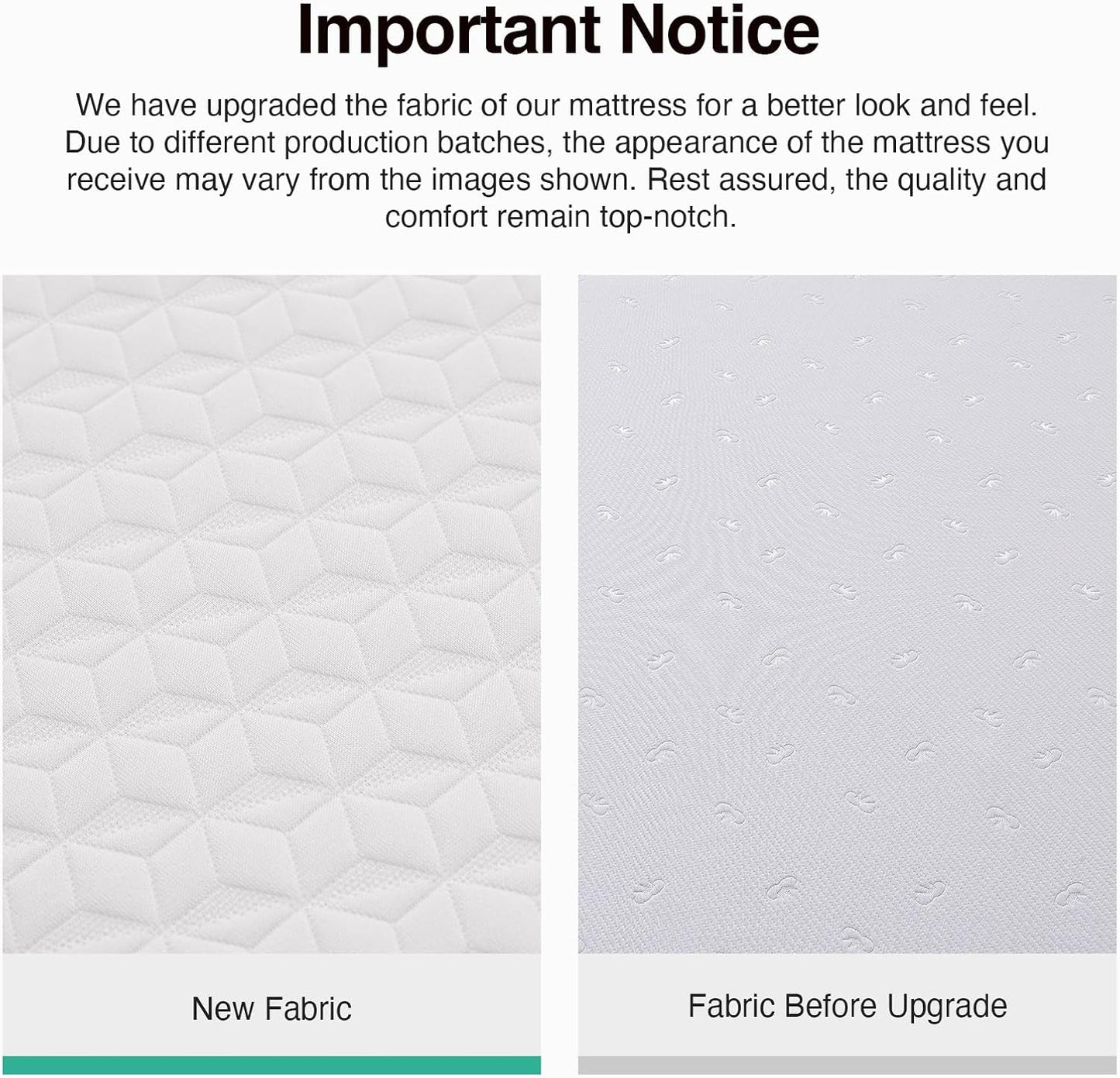 Full Mattress, 12 Inch Full Size Memory Foam Mattress with Comfort Foam for Pressure Relief & Cool Fresh Sleep,Removable Washable Cover, Medium Firm