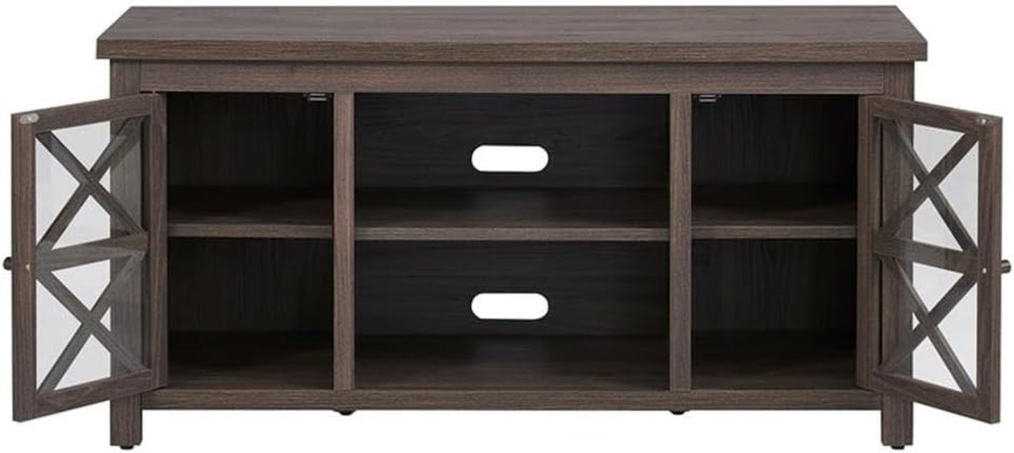 Rectangular TV Stand for Tv'S up to 55" in Alder Brown, TV Stands for the Living Room