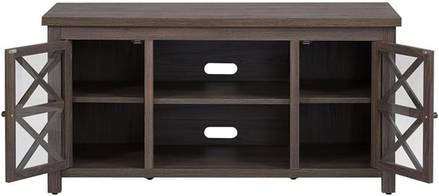 Rectangular TV Stand for Tv'S up to 55" in Alder Brown, TV Stands for the Living Room