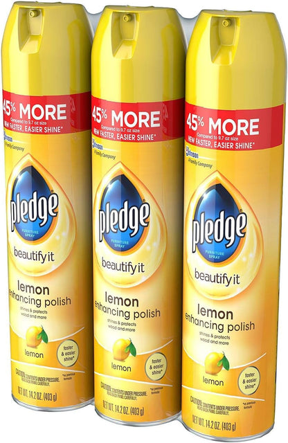Furniture Spray, Lemon (14.2Oz, 3Pk.)