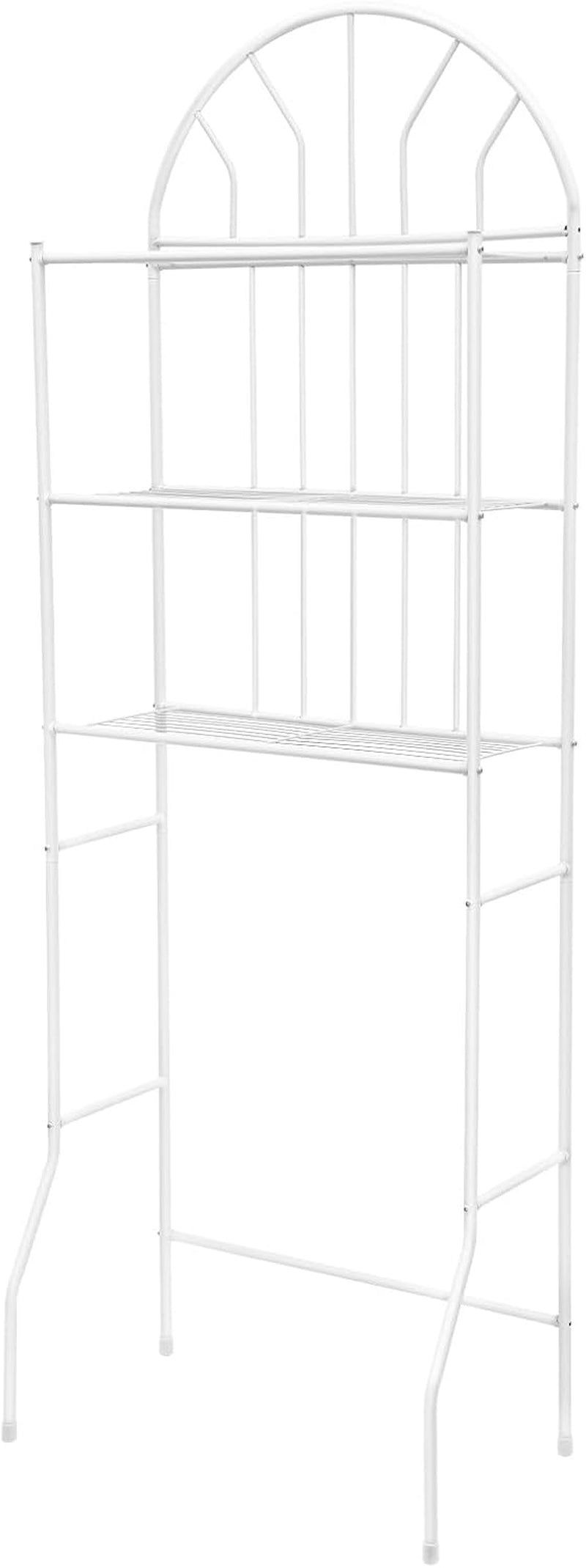 Over-The-Toilet Storage Cabinet Rack, 3-Tier Freestanding above over Toilet Storage Shelf for Towels, Toiletries, & Essentials
