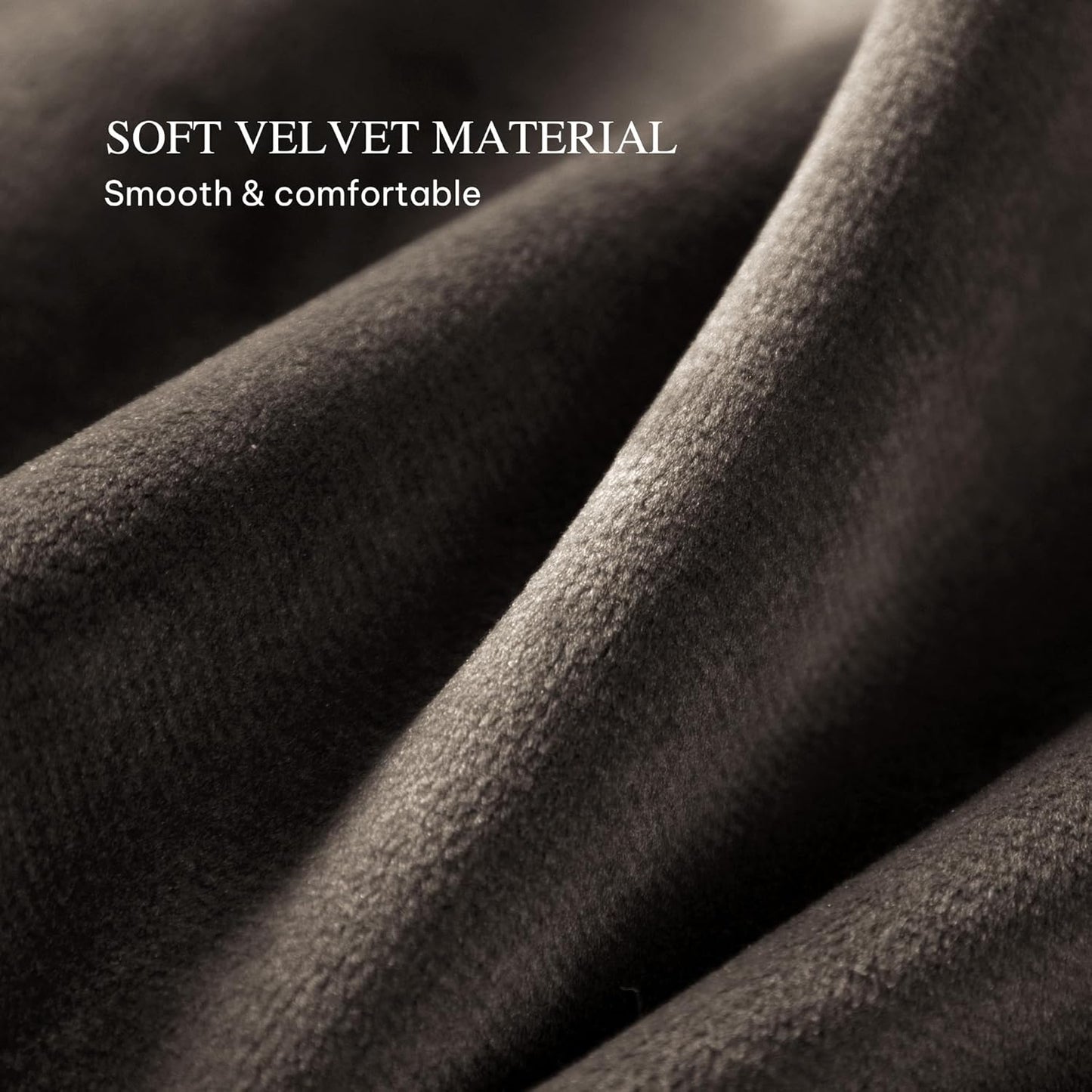 King Size Bed Frame with 4 Drawers and RGB LED Lights, Velvet Upholstered Platform Bed with Charging Station and Storage Headboard, No Box Spring Needed, Easy Assembly, Noise-Free, Grey