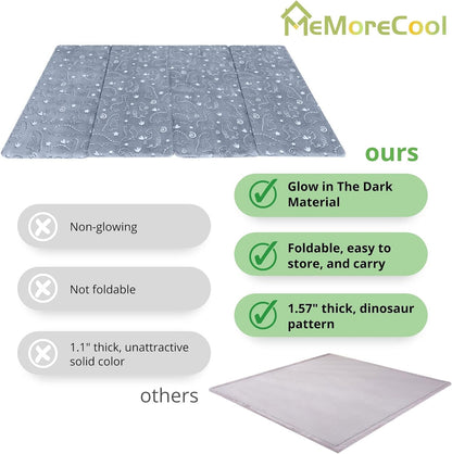 Kids Floor Futon Mattress, Play Mat Muscle Mat Large 6X4 FT, Thicken Foam Tatami Sleeping Pad for Playroom, Foldable Sleeping Crawling Pad for Children’S Play Area