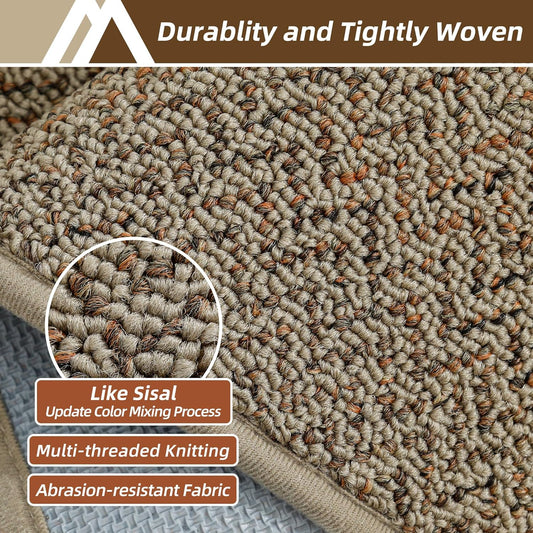 -Door-Mat 20" X 32" Non Slip Absorbent Entryway Rugs Dirt Trapper Doormats Washable Entrance Mats Low Pile Welcome Floor Mat for Front Back Door and Entry Mats,Taupe