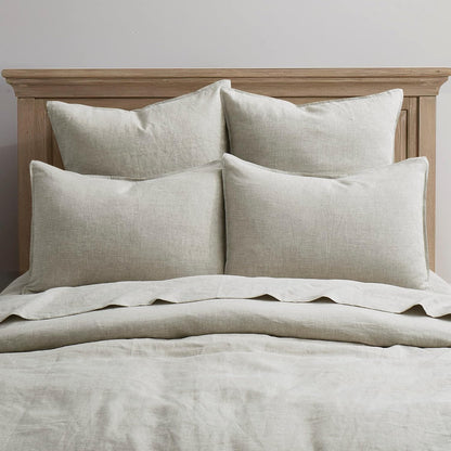 100% Linen Pillowcases Set of 2, King Size 20" X 36" Pillow Case, Linen Pillow Sham