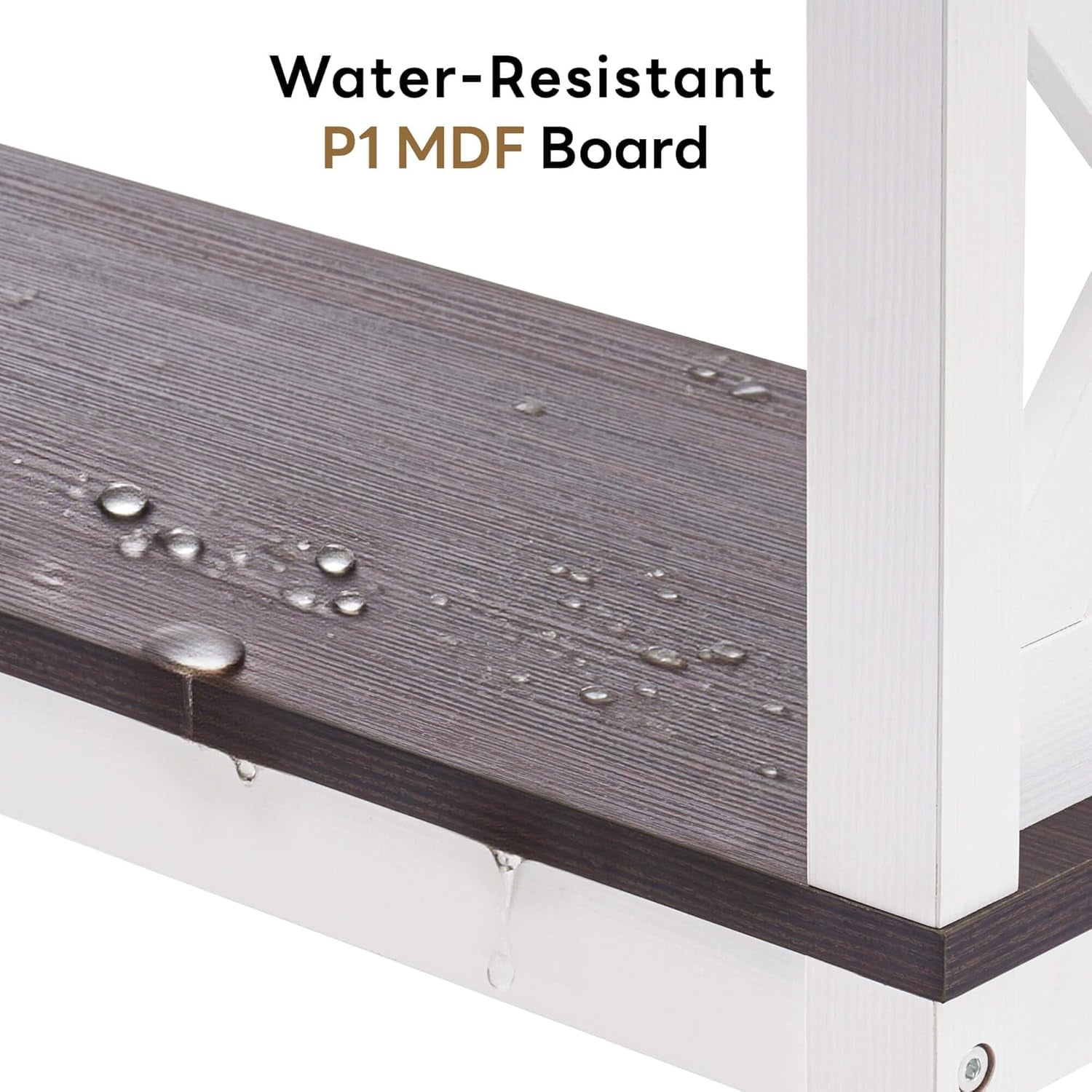 over the Toilet Storage Cabinet, 3-Tier Bathroom Storage Cabinet with Adjustable Shelf and Doors, Freestanding Space Saver above Toilet for Bathroom Laundry Restroom BT09 (White)