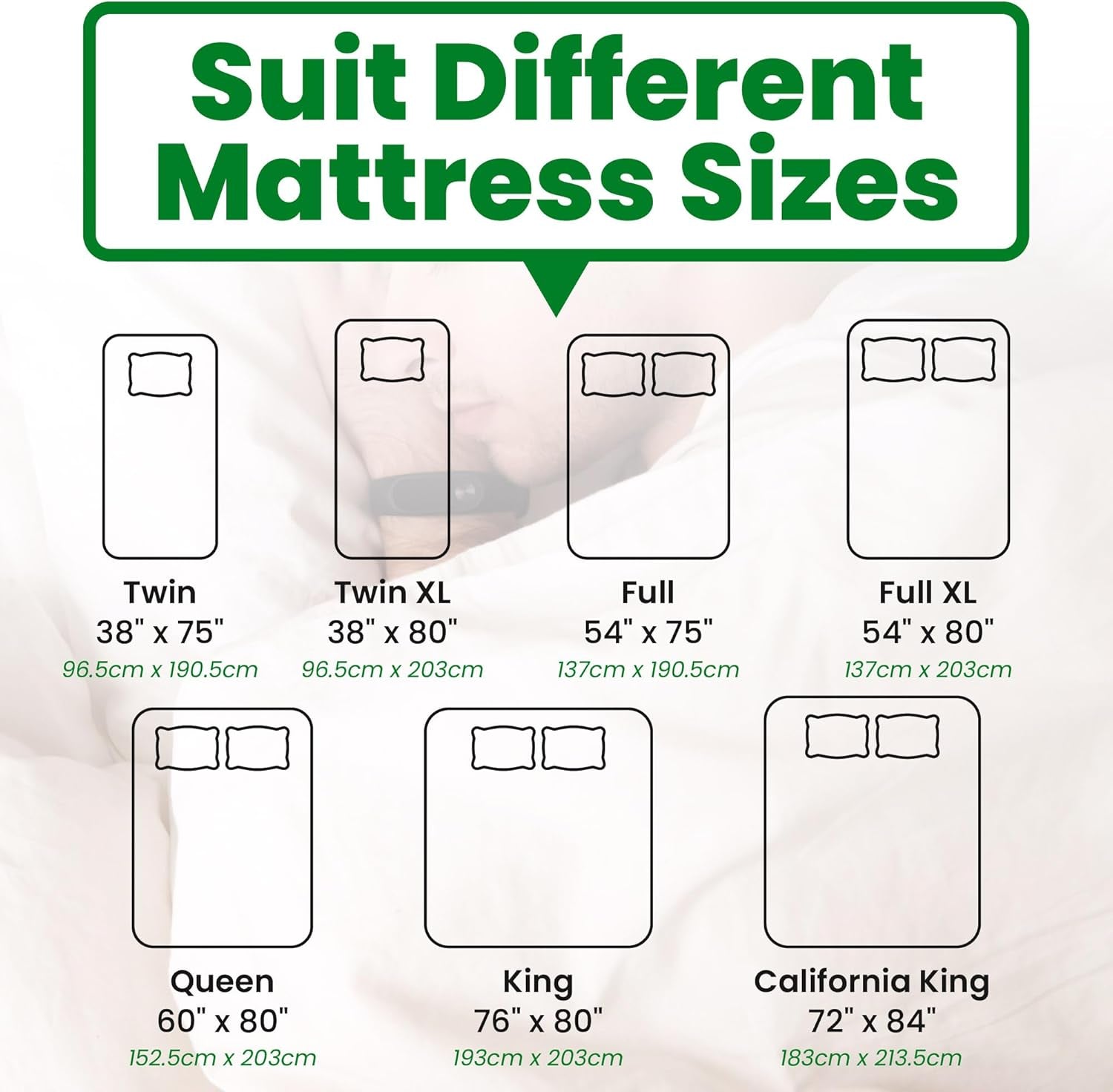 Non Slip Mattress Gripper Pad Stop Mattress, Keep Topper from Sliding - anti Slip Grip Pads Holder Stop Couch Cushion, Sofa Cushions, Patio & Furniture to Prevent Sliding (Queen)