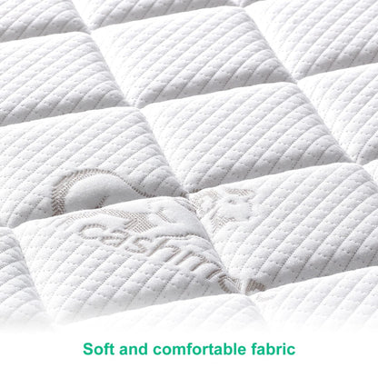 Premium Crib & Toddler Mattress,100% Knitted Fabric, Premium Fleece Surface-Hypoallergenic, 5" Thick Firm Soft Crib Mattress, Non-Toxic - Fits Standard Cribs & Toddler Beds