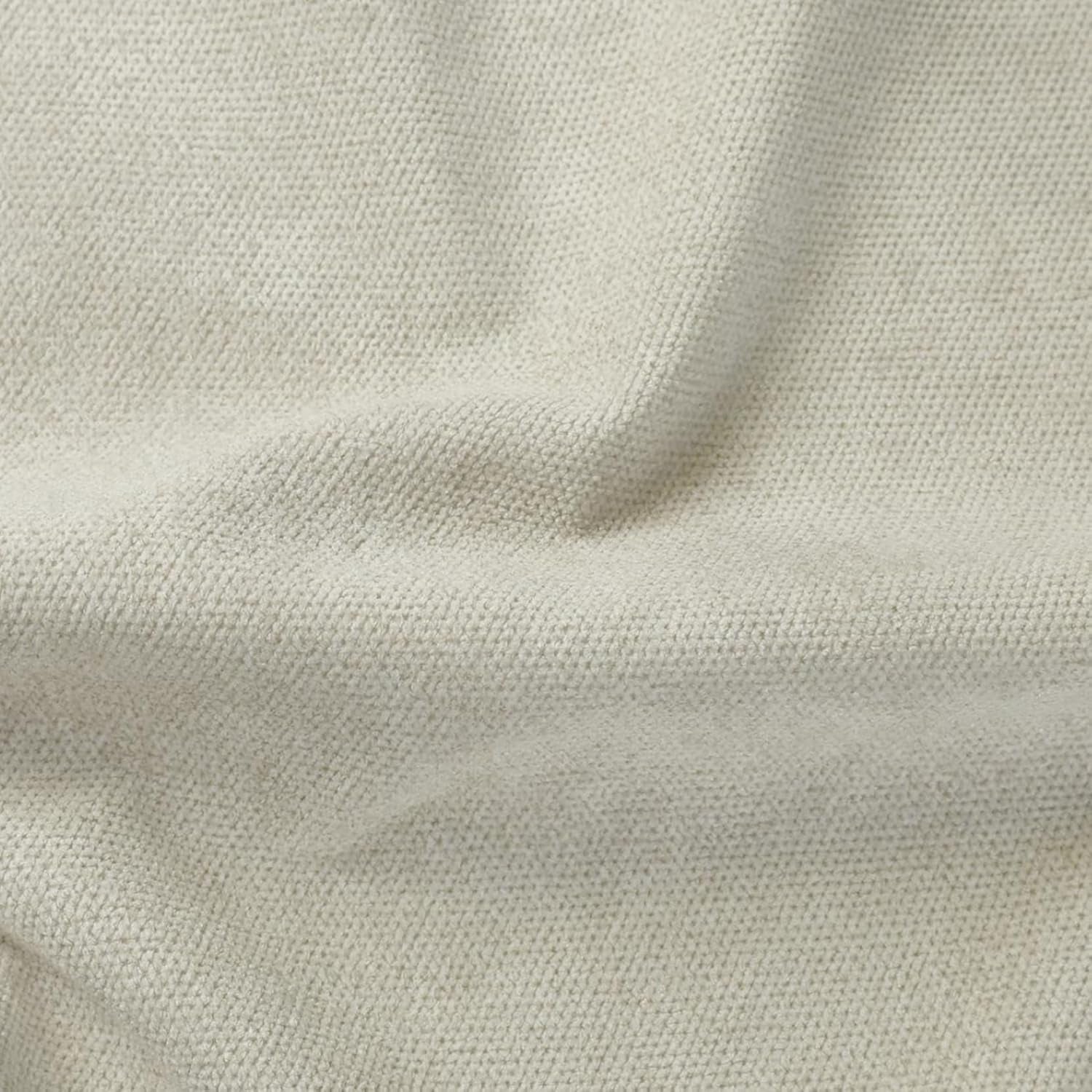 Queen Size Chenille Bed Frame with 52" Tall Headboard, Upholstered Platform Bed with Nailhead Trim Headboard Wingback, No Box Spring Needed, Wood Slats Support, Easy Assembly, Beige