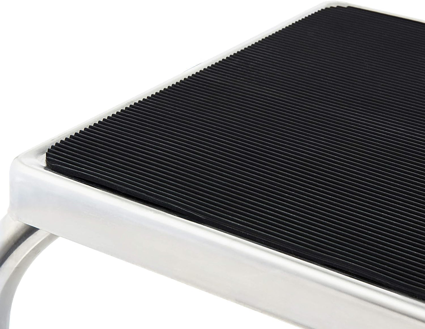 Medical Foot Step Stool 350Lbs Heavy-Duty Welded Steel Legs, Fully Welded Single Construction Frame, Anti-Skid Rubber Platform