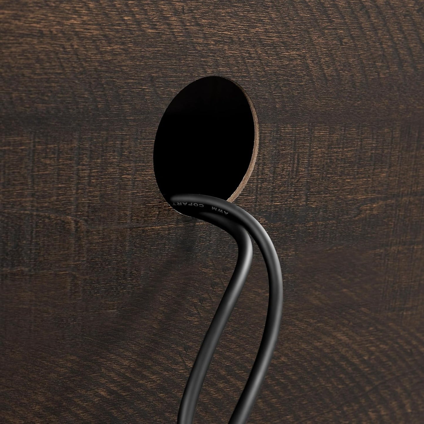 TV Stand for Tvs up to 65 Inch, Farmhouse Media Entertainment Center, 58'' TV Console Table with Adjustable Shelves & Sliding Barn Doors for Living Room, Dark Walnut