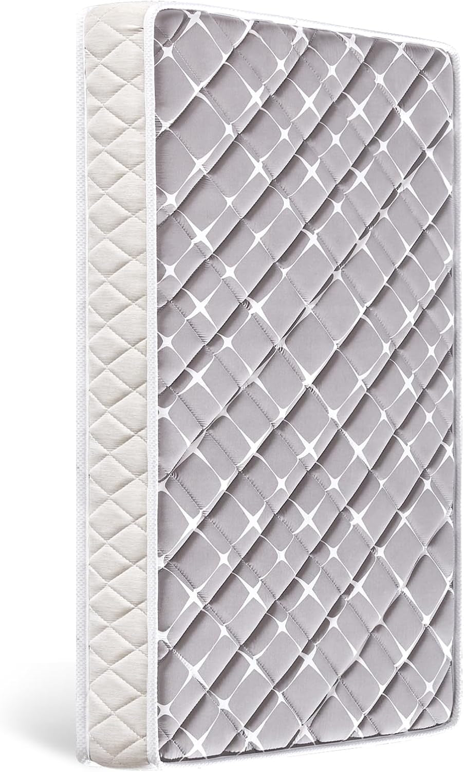 Premium Hypoallergenic Baby Crib Mattress and Toddler Mattress - 52" X 27.6" X 5" - Breathable - Firm Soft - Fits Standard Cribs and Toddler Beds
