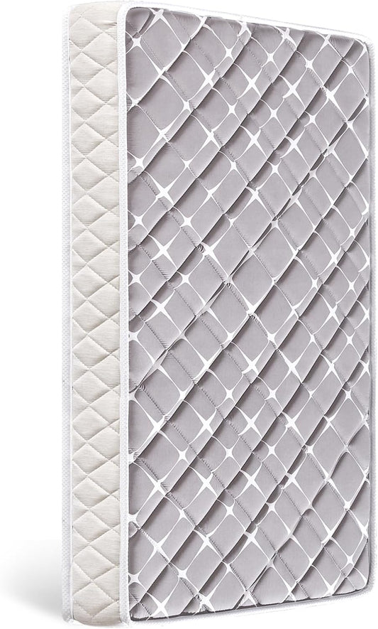 Premium Hypoallergenic Baby Crib Mattress and Toddler Mattress - 52" X 27.6" X 5" - Breathable - Firm Soft - Fits Standard Cribs and Toddler Beds